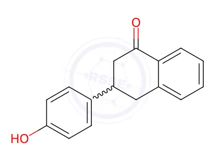 Chemical structure of Flocoumafen Impurity 3