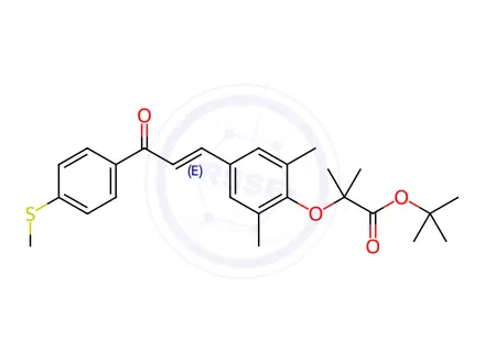 Chemical structure of O-Trimethyl GFT-505