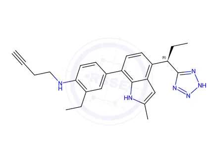 Chemical structure of Fenebrutinib Impurity 283