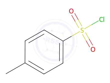 Chemical structure of p-Toluenesulfonyl Chloride