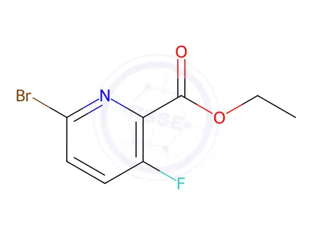 Chemical structure of ETHYL 6-BROMO-3-FLUOROPICOLINATE