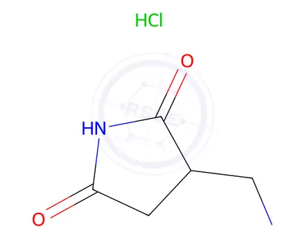 Chemical structure of 3-(Aminomethyl)pyrrolidine-2,5-dione hydrochloride