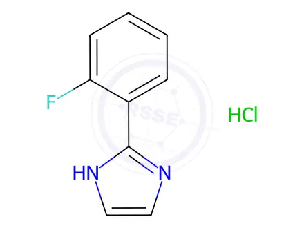 Chemical structure of 2-(2-FLUORO-PHENYL)-1H-IMIDAZOLE HCL