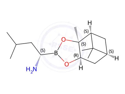 Chemical structure of Bortezomib Impurity 25 Monomer