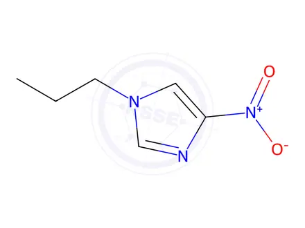 Chemical structure of 4-Nitro-1-propyl-1h-imidazole