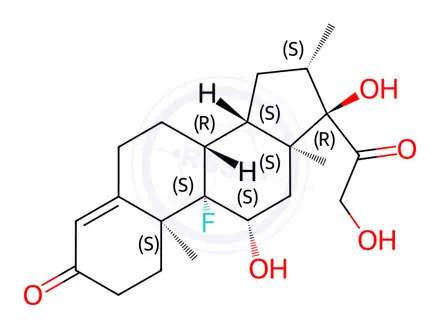 Chemical structure of Betamethasone Impurity 227