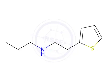 Chemical structure of propyl[2-(thiophen-2-yl)ethyl]amine