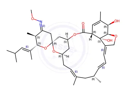 Chemical structure of Moxidectin EP Impurity L