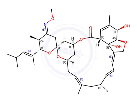 Chemical structure of Moxidectin