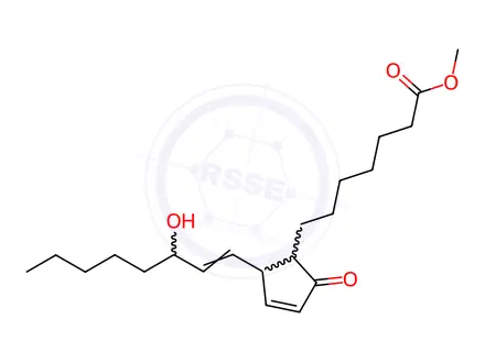 Chemical structure of Prostaglandin A1 methyl ester