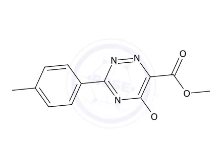 Chemical structure of Methyl 5-methoxy-3-(4-methylphenyl)-1,2,4-triazine-6-carboxylate