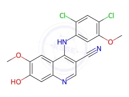 Chemical structure of Bosutinib Impurity 49