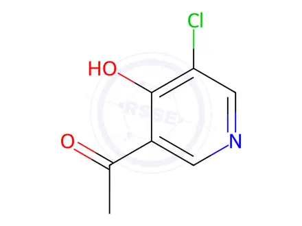 Chemical structure of 1-(5-Chloro-4-hydroxypyridin-3-yl)ethan-1-one