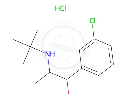 Chemical structure of rac Threo-Dihydro Bupropion Hydrochloride
