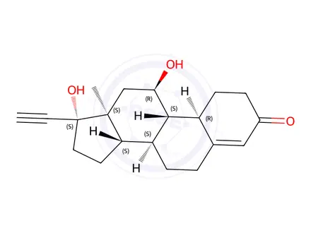 Chemical structure of Norethindrone Impurity 9