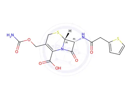 Chemical structure of Cefoxitin Sodium EP Impurity H