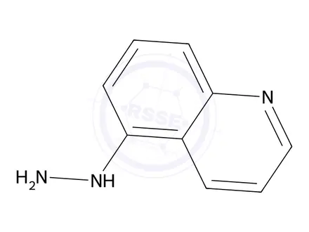 Chemical structure of 5-Hydrazinylquinoline