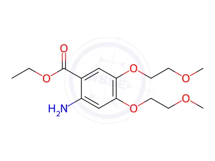 Chemical structure of Erlotinib Hydrochloride Impurity 89
