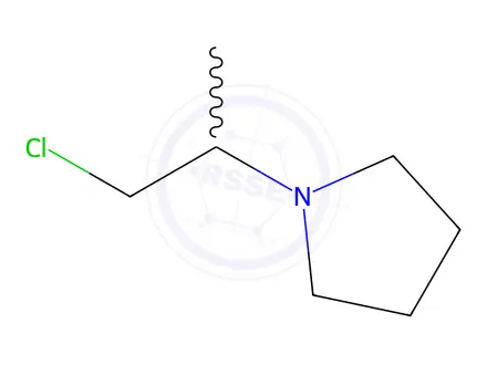 Chemical structure of 1-(1-Chloropropan-2-yl)pyrrolidine