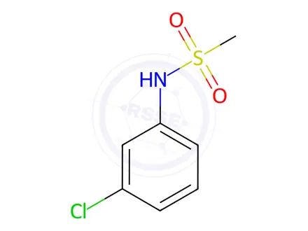 Chemical structure of n-(3-Chlorophenyl)methanesulfonamide