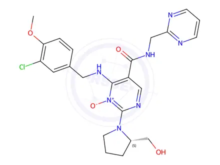 Chemical structure of Avanafil Impurity 61