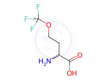 Chemical structure of o-(Trifluoromethyl)homoserine
