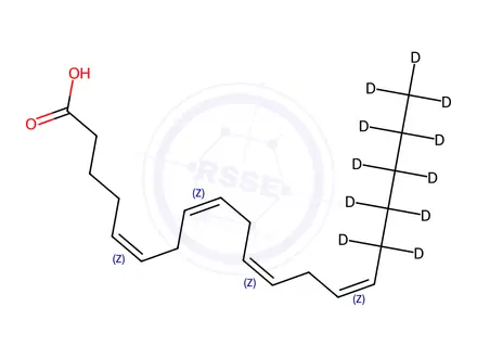 Chemical structure of Arachidonic Acid-d11