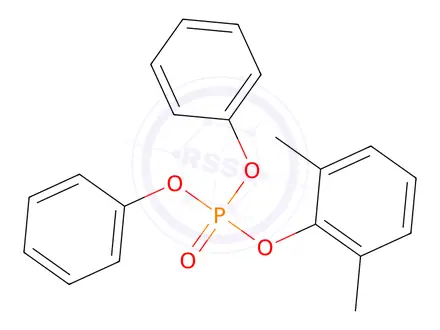 Chemical structure of Phosphoric acid (2,6-dimethylphenyl)diphenyl ester