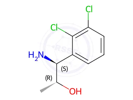 Chemical structure of (1S,2R)-1-AMINO-1-(2,3-DICHLOROPHENYL)PROPAN-2-OL