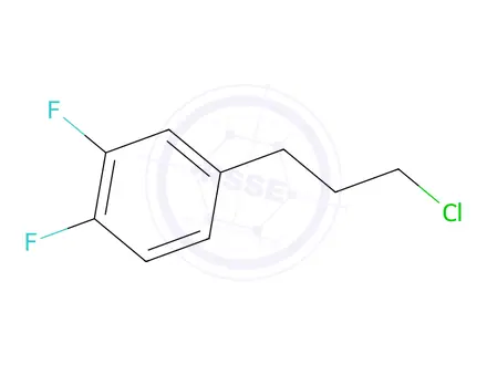 Chemical structure of 4-(3-Chloropropyl)-1,2-difluorobenzene