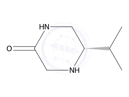Chemical structure of (S)-5-Isopropylpiperazin-2-one