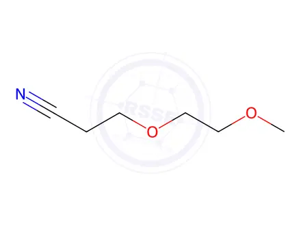 Chemical structure of 3-(2-METHOXYETHOXY)-PROPANENITRILE