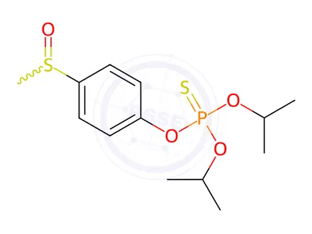 Chemical structure of Fensulfothion Impurity 6