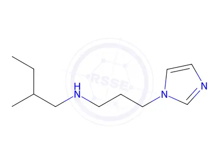 Chemical structure of n-(3-(1h-Imidazol-1-yl)propyl)-2-methylbutan-1-amine