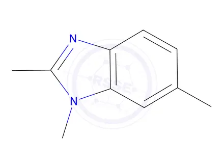 Chemical structure of 1H-Benzimidazole,1,2,6-trimethyl-(9CI)