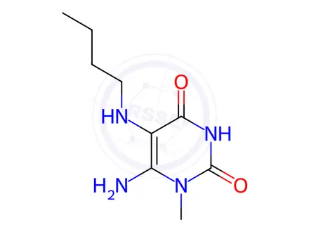 Chemical structure of Uracil Impurity 72