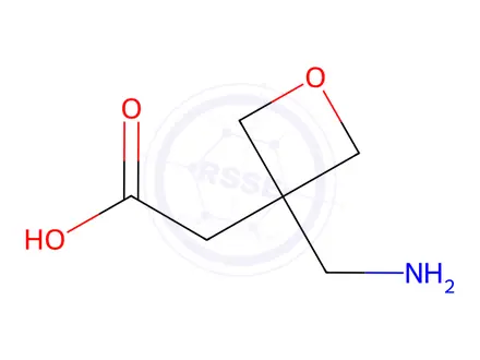 Chemical structure of 2-(3-(Aminomethyl)oxetan-3-yl)acetic acid