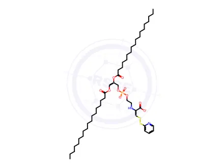 Chemical structure of DSPE-PDP