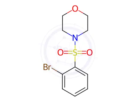 Chemical structure of 4-(2-Bromophenylsulfonyl)morpholine