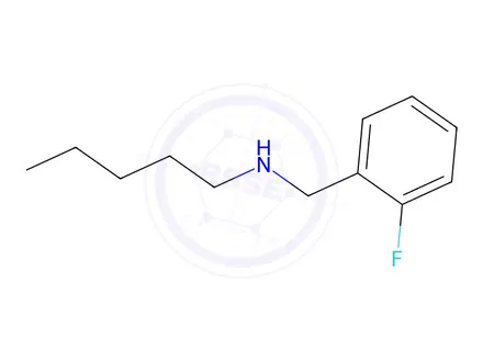 Chemical structure of N-(2-Fluorobenzyl)pentan-1-amine