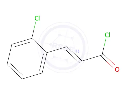 Chemical structure of 3-(2-Chlorophenyl)acryloyl chloride