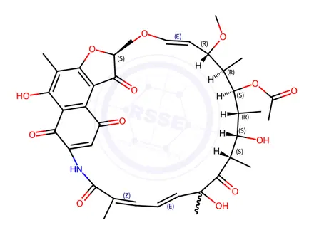 Chemical structure of Rifaximin Impurity 23