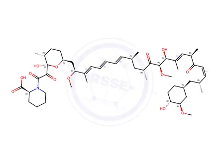 Chemical structure of Rapamycin Dehydration Impurity