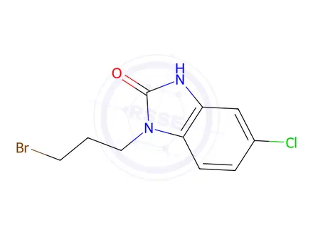 Chemical structure of Des-(4-(4-fluorobenzoyl)) 1-(3-Bromopropyl) Milenperone