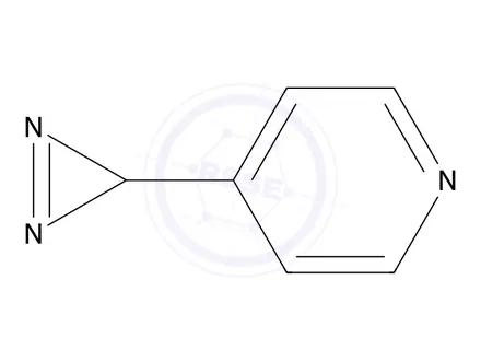 Chemical structure of 4-(3H-Diazirin-3-yl)pyridine