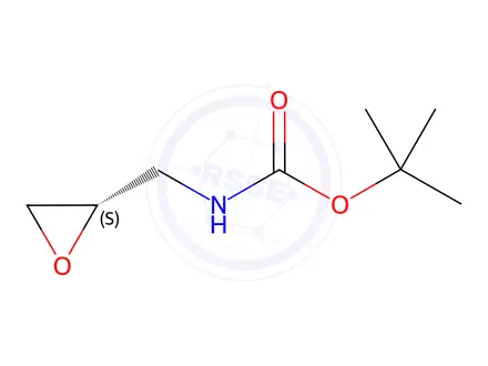 Chemical structure of (S)-N-Boc-2,3-epoxypropylamine