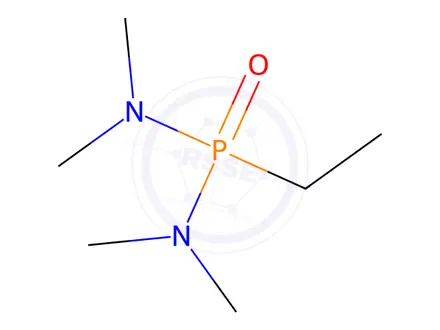 Chemical structure of N-[DIMETHYLAMINO(ETHYL)PHOSPHORYL]-N-METHYLMETHANAMINE