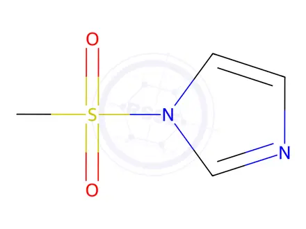 Chemical structure of N-METHANESULFONYLIMIDAZOLE