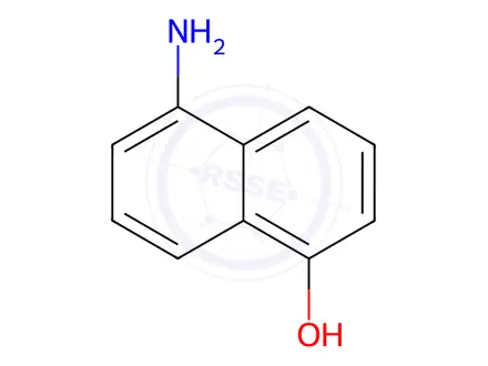 Chemical structure of 5-Amino-1-naphthol