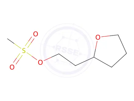 Chemical structure of 2-(oxolan-2-yl)ethyl methanesulfonate